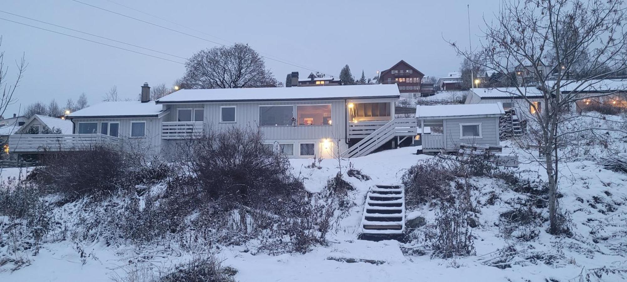 Villa Hus Ved Lillestrom By Esterno foto